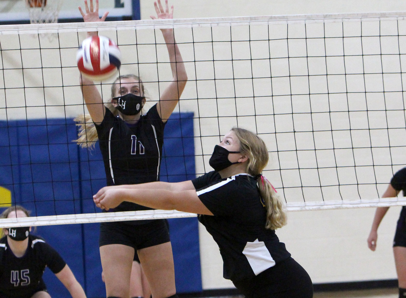 Lake Holcombe at Cornell volleyball 10-15-20